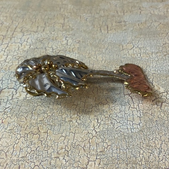 Palm Tree Scarf Clip/Brooch Pin - Picture 5 of 7